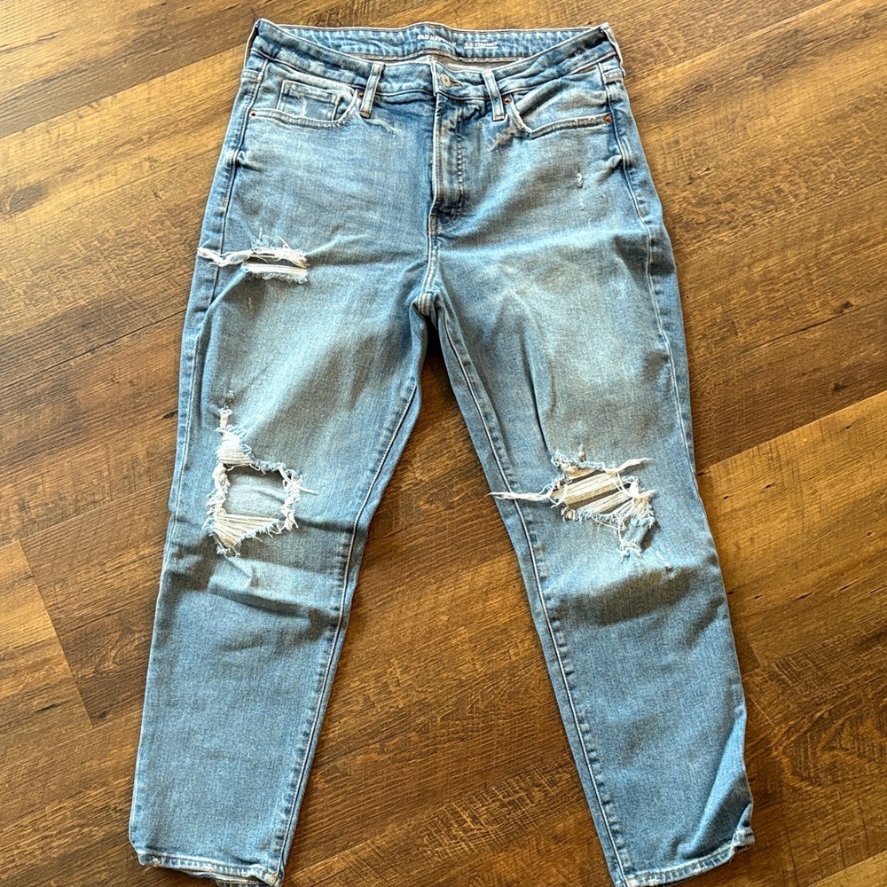 Old Navy O.G. Straight High-Rise Light Blue Jeans